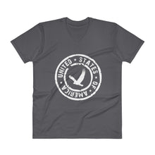 USA Designs - V-Neck T-Shirt - Eagle