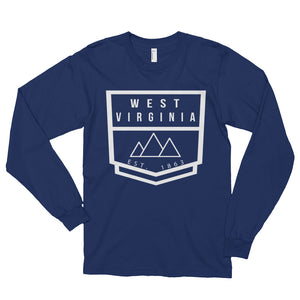 West Virginia - Long sleeve t-shirt (unisex) - Established