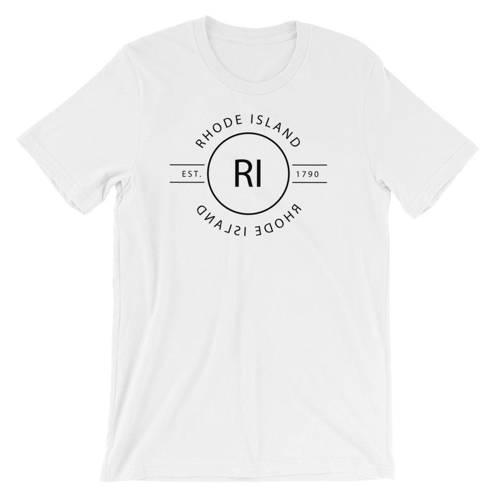 Rhode Island - Short-Sleeve Unisex T-Shirt - Reflections
