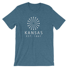 Kansas - Short-Sleeve Unisex T-Shirt - Established