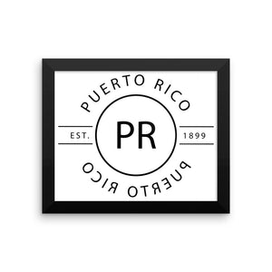 Puerto Rico - Framed Print - Reflections