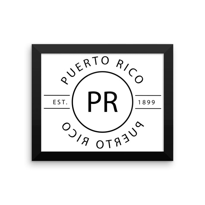 Puerto Rico - Framed Print - Reflections