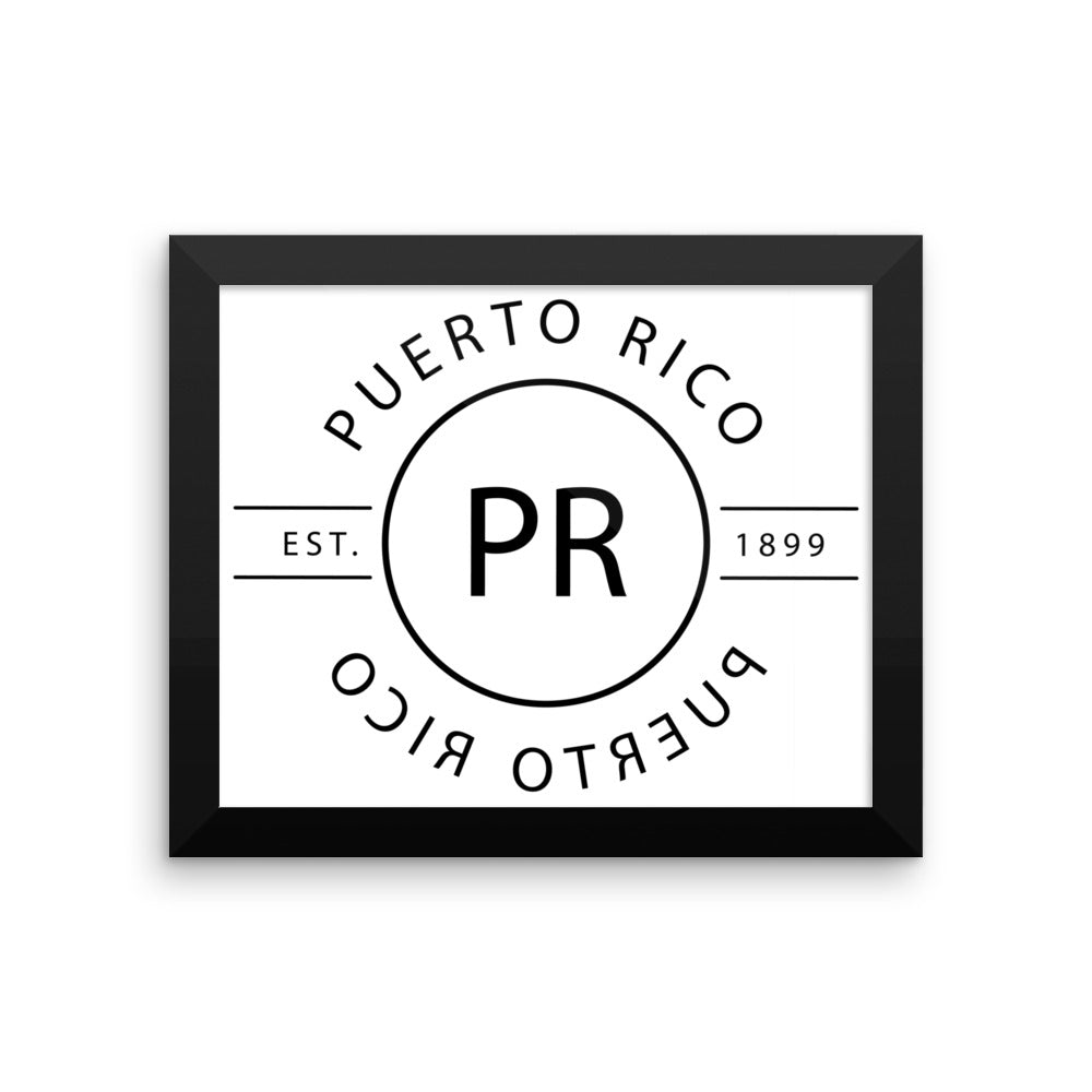 Puerto Rico - Framed Print - Reflections