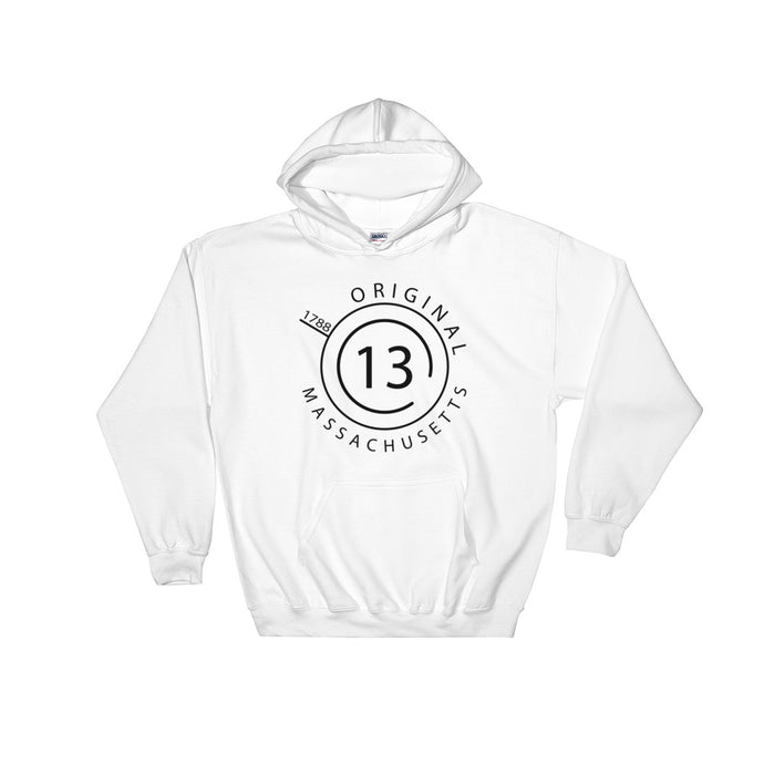 Massachusetts - Hooded Sweatshirt - Original 13