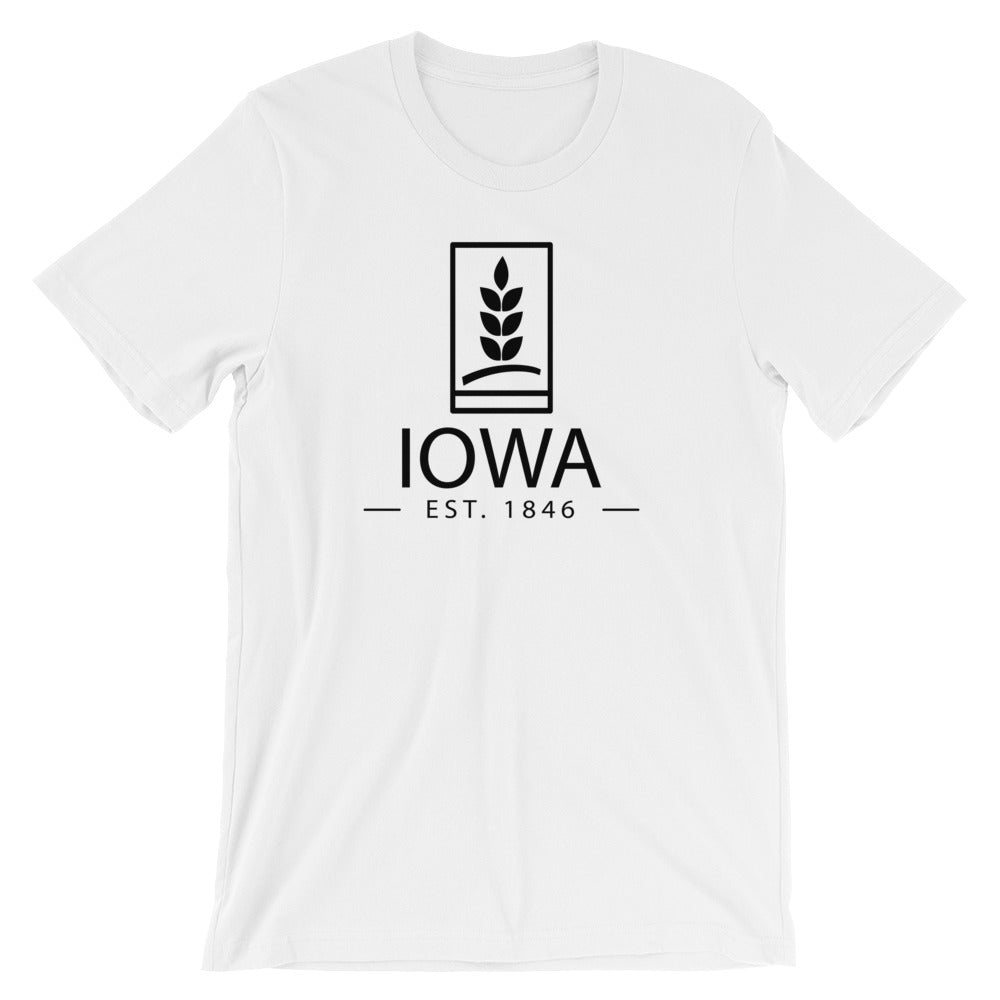Iowa - Short-Sleeve Unisex T-Shirt - Established