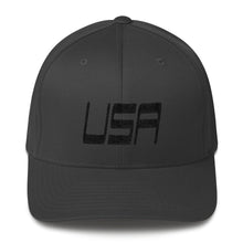 USA Designs - Embroidered Structured Twill Cap - USA