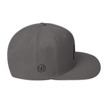 Washington - Flat Brim Hat - Black Embroidery - WA - Many Hat Color Options Available