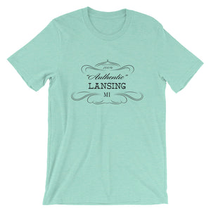 Michigan - Lansing MI - Short-Sleeve Unisex T-Shirt - "Authentic"