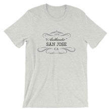 California - San Jose CA - Short-Sleeve Unisex T-Shirt - "Authentic"