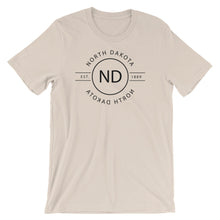 North Dakota - Short-Sleeve Unisex T-Shirt - Reflections