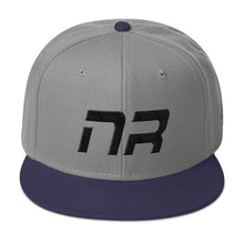 Native Realm - Flat Brim Hat - Black Embroidery - NR - Many Hat Color Options Available