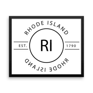Rhode Island - Framed Print - Reflections