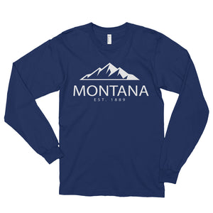 Montana - Long sleeve t-shirt (unisex) - Established
