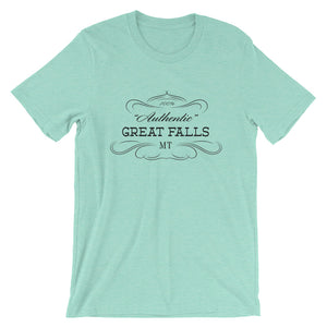 Montana - Great Falls MT - Short-Sleeve Unisex T-Shirt - "Authentic"