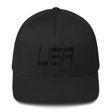 USA Designs - Embroidered Structured Twill Cap - USA