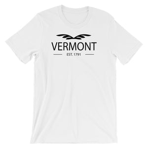 Vermont - Short-Sleeve Unisex T-Shirt - Established