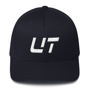 Utah - Structured Twill Cap - White Embroidery - UT - Many Hat Color Options Available