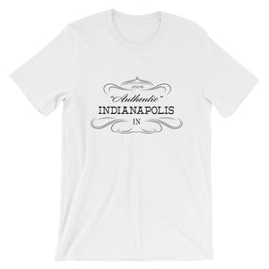 Indiana - Indianapolis IN - Short-Sleeve Unisex T-Shirt - "Authentic"