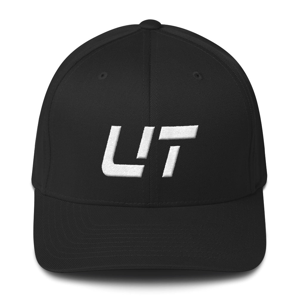 Utah - Structured Twill Cap - White Embroidery - UT - Many Hat Color Options Available