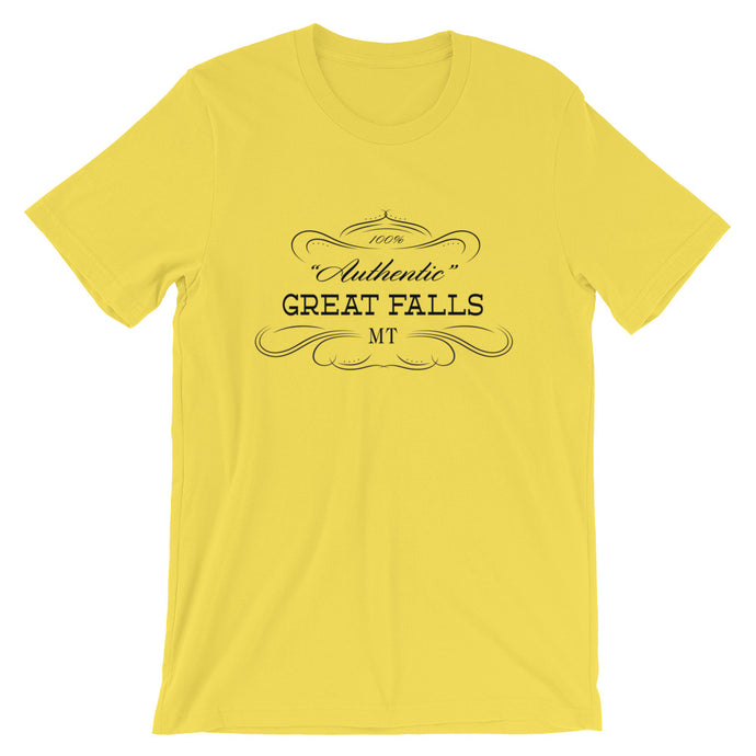 Montana - Great Falls MT - Short-Sleeve Unisex T-Shirt - 