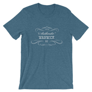 Rhode Island - Warwick RI - Short-Sleeve Unisex T-Shirt - "Authentic"