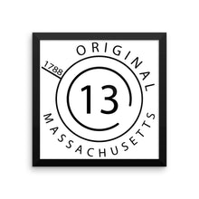 Massachusetts - Framed Print - Original 13