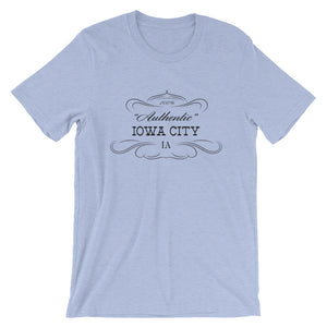 Iowa - Iowa City IA - Short-Sleeve Unisex T-Shirt - "Authentic"