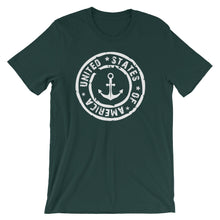 USA Designs - Short-Sleeve Unisex T-Shirt - Anchor