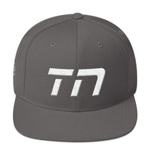 Tennessee - Flat Brim Hat - White Embroidery - TN - Many Hat Color Options Available