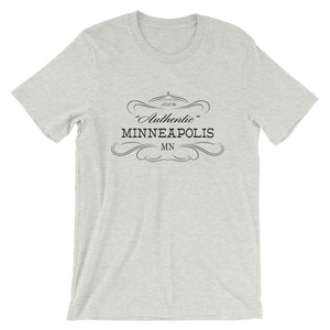 Minnesota - Minneapolis MN - Short-Sleeve Unisex T-Shirt - "Authentic"