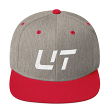 Utah - Flat Brim Hat - White Embroidery - UT - Many Hat Color Options Available
