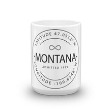 Montana - Mug - Latitude & Longitude