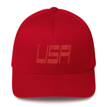 USA Designs - Embroidered Structured Twill Cap - USA