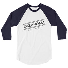 Oklahoma - 3/4 Sleeve Raglan Shirt - Established
