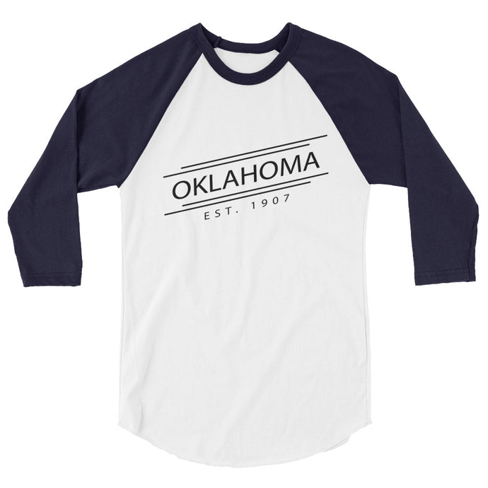 Oklahoma - 3/4 Sleeve Raglan Shirt - Established