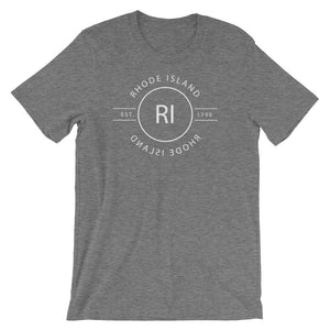 Rhode Island - Short-Sleeve Unisex T-Shirt - Reflections