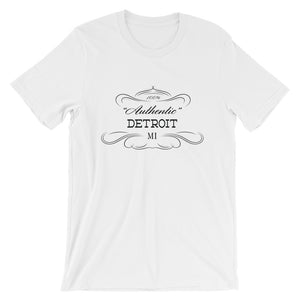 Michigan - Detroit MI - Short-Sleeve Unisex T-Shirt - "Authentic"