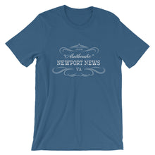 Virginia - Newport News VA - Short-Sleeve Unisex T-Shirt - "Authentic"