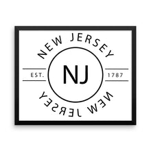 New Jersey - Framed Print - Reflections
