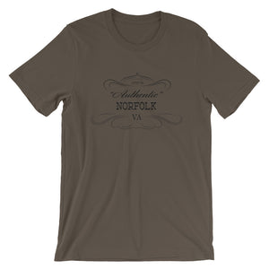 Virginia - Norfolk VA - Short-Sleeve Unisex T-Shirt - "Authentic"