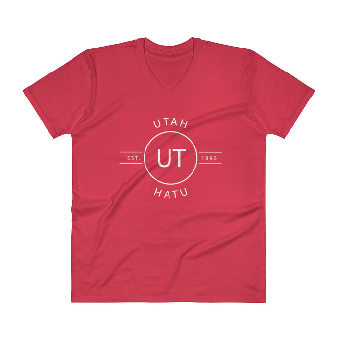 Utah - V-Neck T-Shirt - Reflections