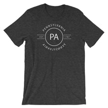 Pennsylvania - Short-Sleeve Unisex T-Shirt - Reflections