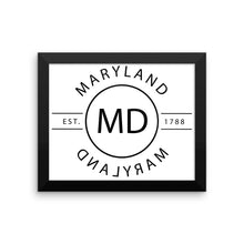 Maryland - Framed Print - Reflections