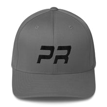 Puerto Rico - Structured Twill Cap - Black Embroidery - PR - Many Hat Color Options Available