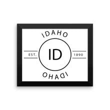 Idaho - Framed Print - Reflections