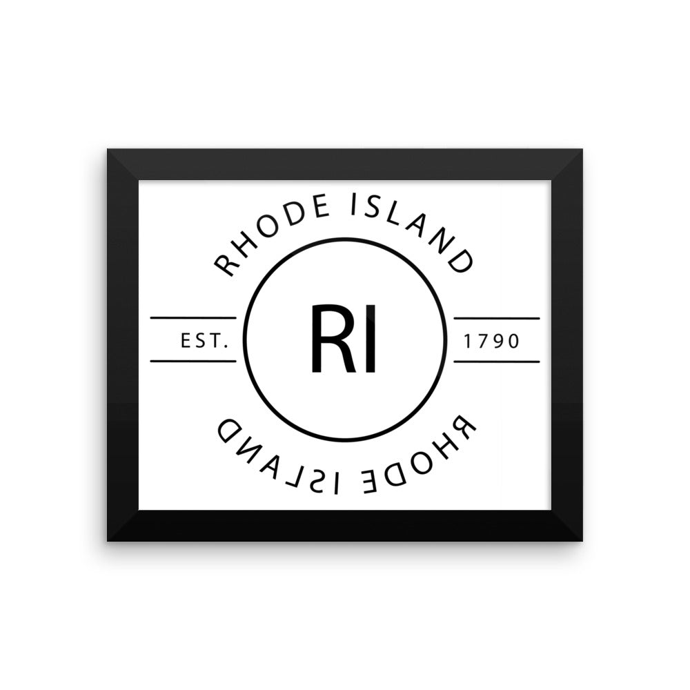 Rhode Island - Framed Print - Reflections