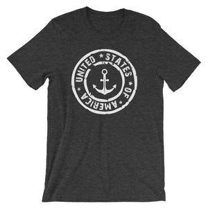 USA Designs - Short-Sleeve Unisex T-Shirt - Anchor