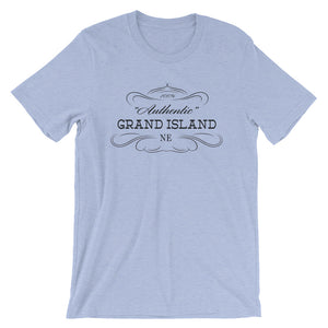 Nebraska - Grand Island NE - Short-Sleeve Unisex T-Shirt - "Authentic"