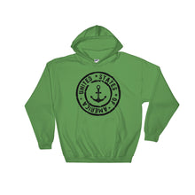 USA Designs - Hooded Sweatshirt - Anchor