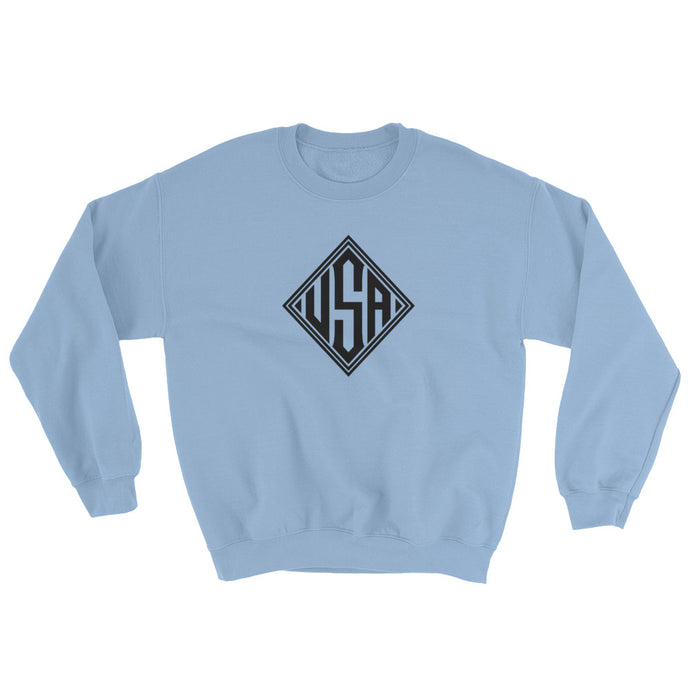 USA Designs - Crewneck Sweatshirt - Diamond